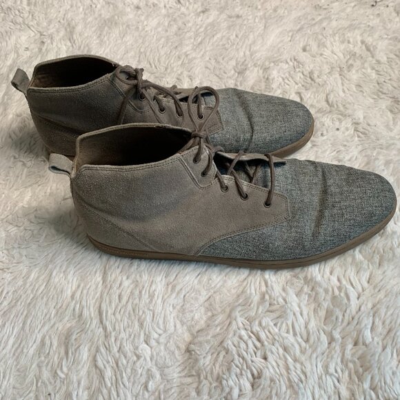 Creative Recreation Taupe  High-Top Casual Chukka Boot Mens Shoes Size 17 - Picture 4 of 7